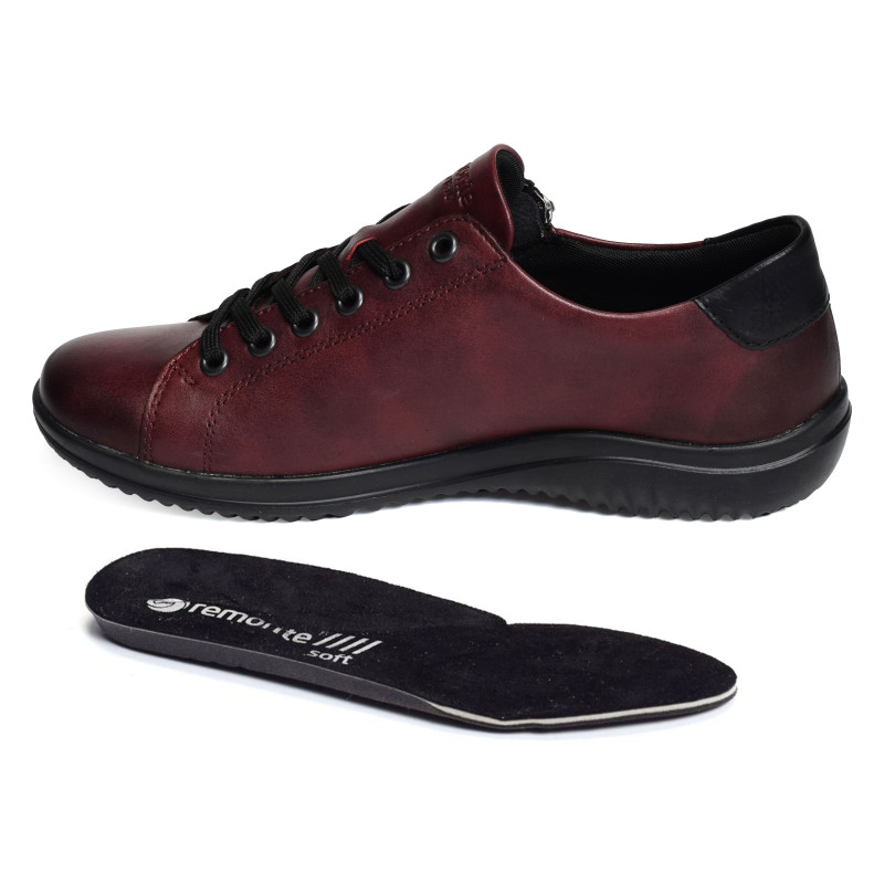 D1E03 Rouge, Sneakers basses Remonte