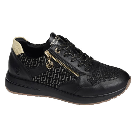 D1G08 Noir Or, Baskets running Remonte
