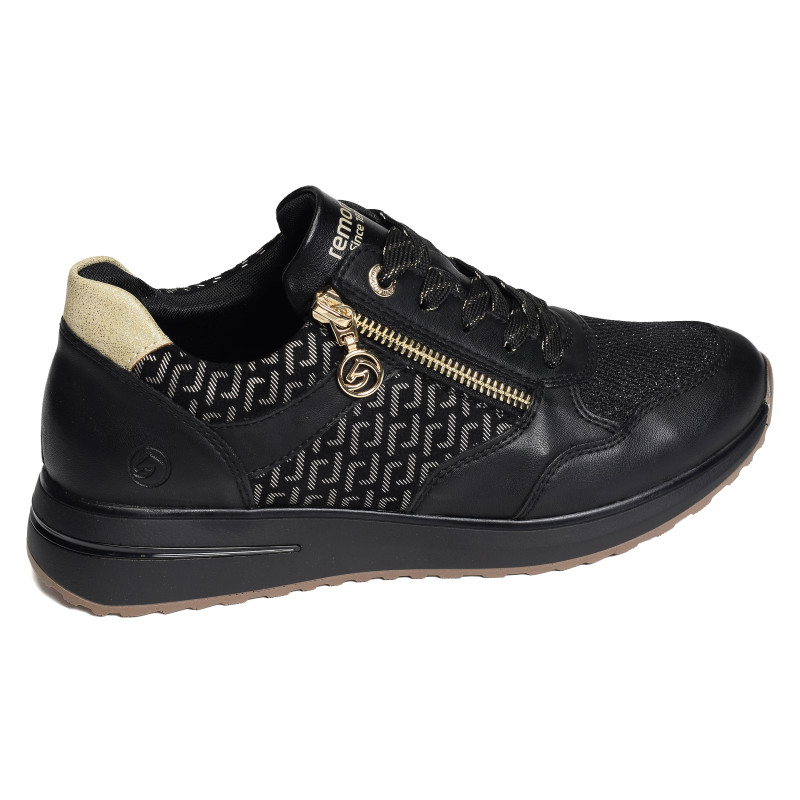 D1G08 Noir Or, Baskets running Remonte