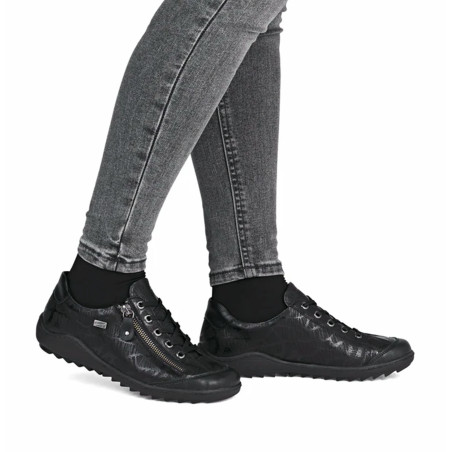 R1402 Noir, Sneakers basses Remonte