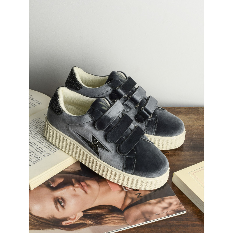 BILLIE Anthracite, Sneakers basses Vanessa Wu