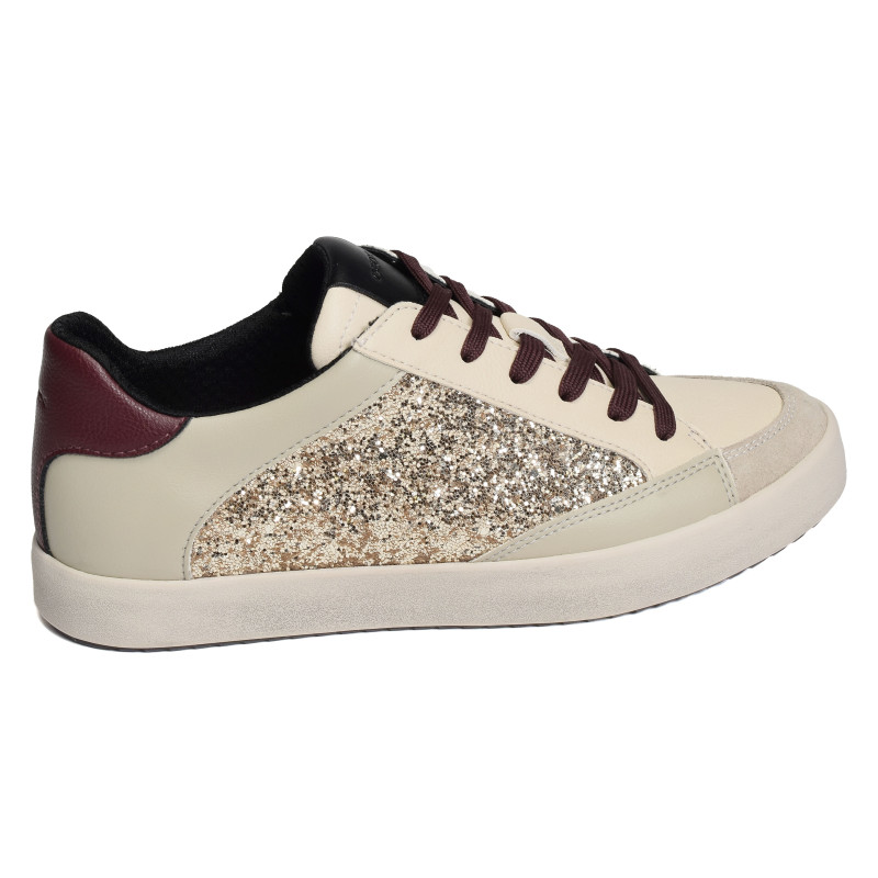 D BLOMIEE I Beige Or, Sneakers basses Geox