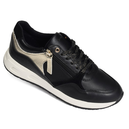D BULMYA B Noir, Baskets running Geox