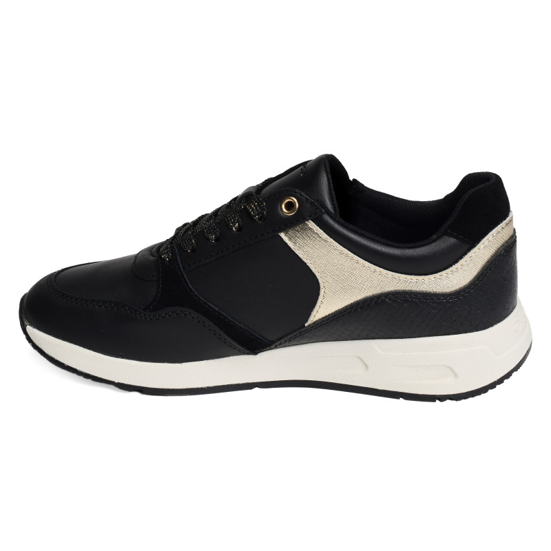 D BULMYA B Noir, Baskets running Geox