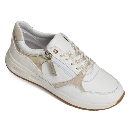 D BULMYA B Blanc, Baskets running Geox