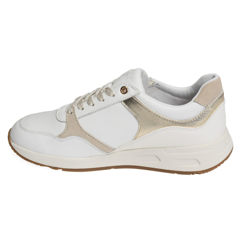 D BULMYA B Blanc, Baskets running Geox