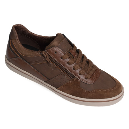 U ELVER A Marron, Sneakers basses Geox
