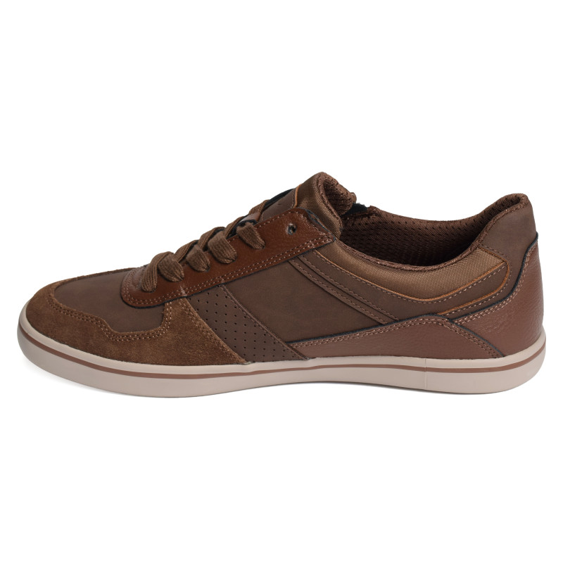 U ELVER A Marron, Sneakers basses Geox