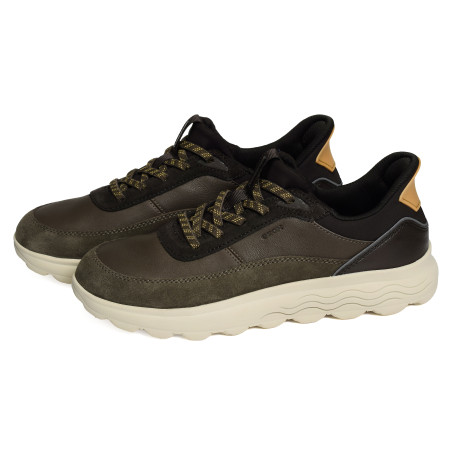 U SPERICA PLUS A Kaki, Slip-On Geox
