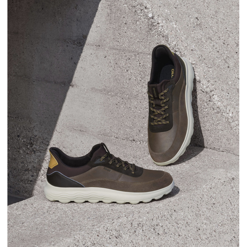 U SPERICA PLUS A Kaki, Slip-On Geox