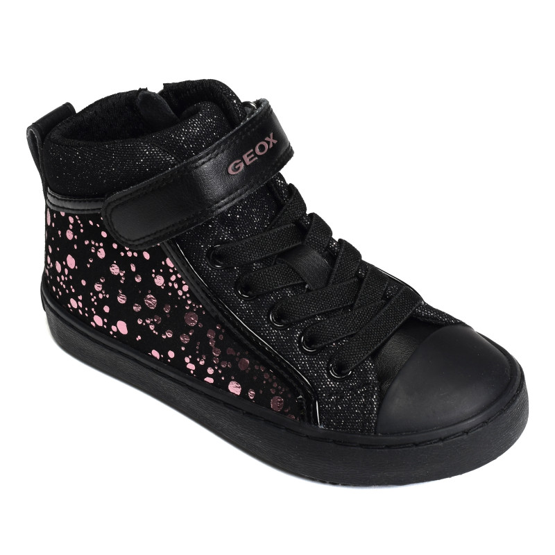 J KALISPERA GI Noir Violet, Baskets montantes Geox