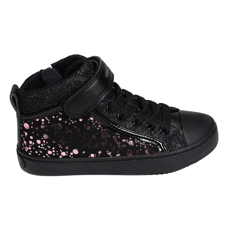 J KALISPERA GI Noir Violet, Baskets montantes Geox