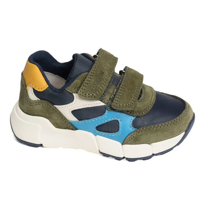 B FLEXYPER MINI BOY Kaki Marine, Baskets running Geox