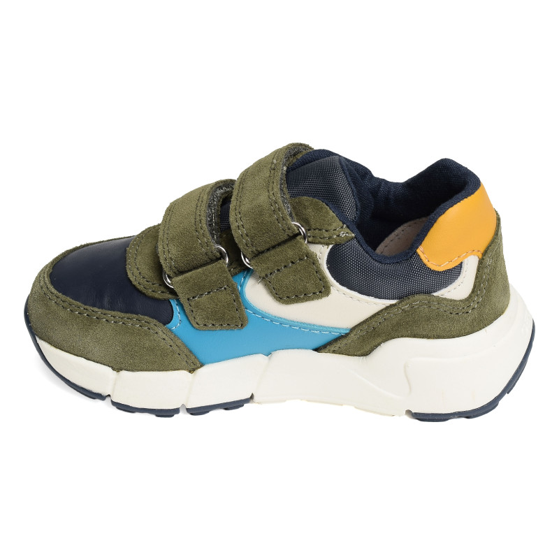 B FLEXYPER MINI BOY Kaki Marine, Baskets running Geox