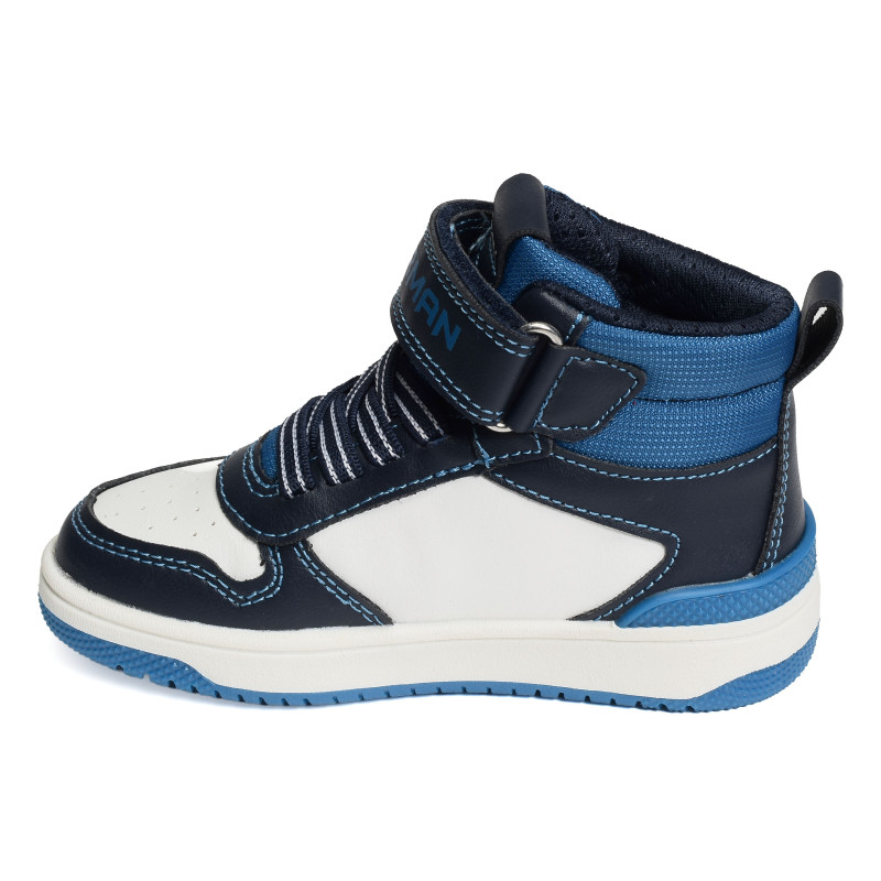 J WASHIBA BOY H Marine Blanc, Baskets montantes Geox