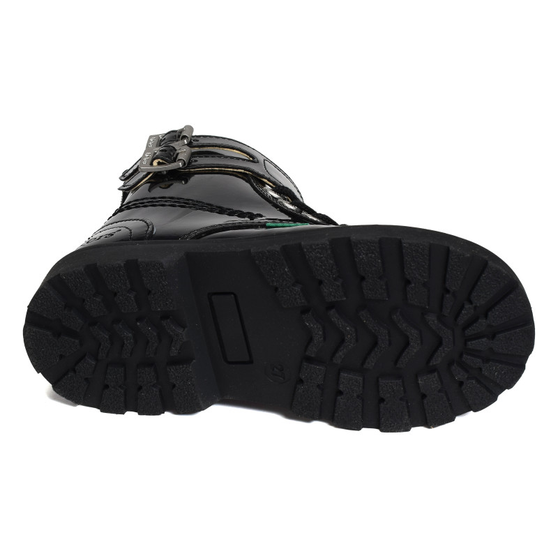 KICK BLUSH Verni Noir, Boots Kickers