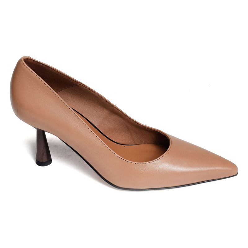 CAMILE 22589 Beige, Escarpins à bout pointu Angel alarcon