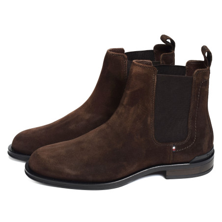 CORPORATE HILFIGER SDE CHELSEA 5580 Chocolat, Chelsea boots Tommy Hilfiger