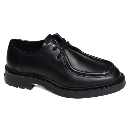 HILFIGER COMFORT LWT LTH MOC TOE 5588 Noir, Richelieus Tommy Hilfiger
