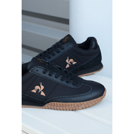 VELOCE Noir, Baskets running Le Coq Sportif