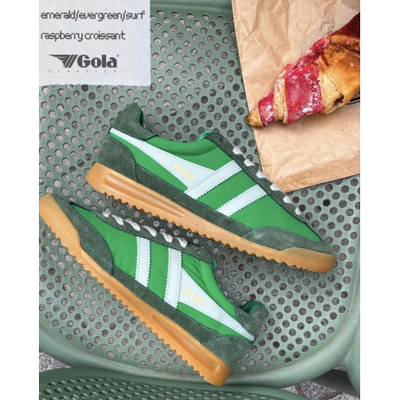 FIREFLY Vert Bleu, Baskets running Gola