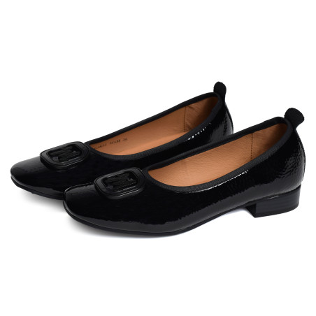 ARMEL Verni Noir, Ballerines Mam'zelle