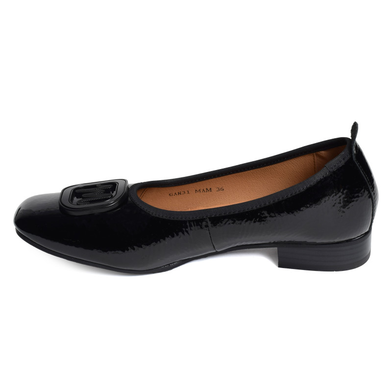 ARMEL Verni Noir, Ballerines Mam'zelle