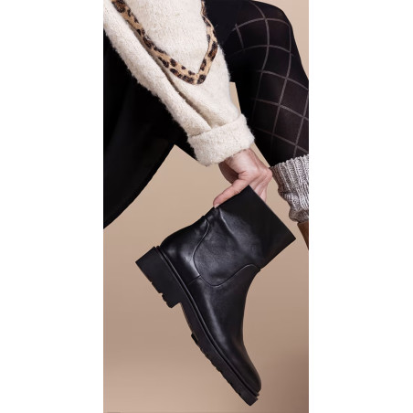 MUSIC Noir, Bottines Mam'zelle