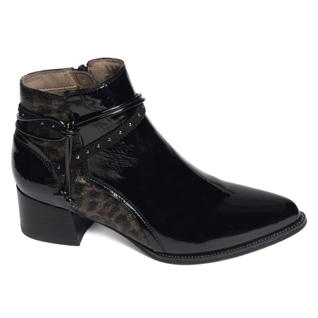 BANKS Verni Noir, Bottines Fugitive