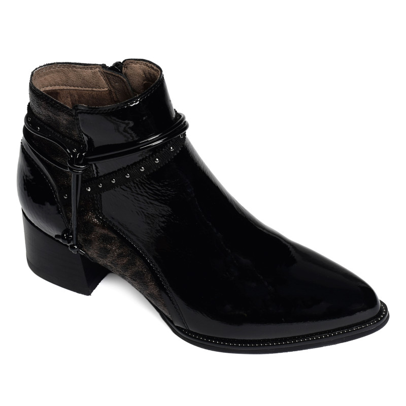 BANKS Verni Noir, Bottines Fugitive