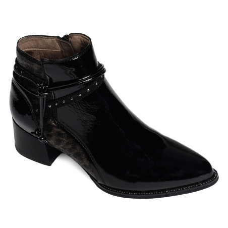 BANKS Verni Noir, Bottines Fugitive