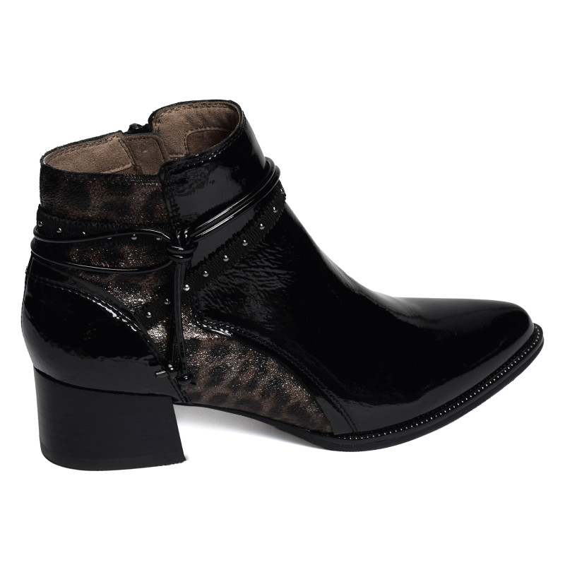 BANKS Verni Noir, Bottines Fugitive