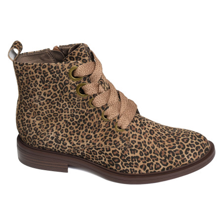 FEUTRE Léopard, Boots Fugitive