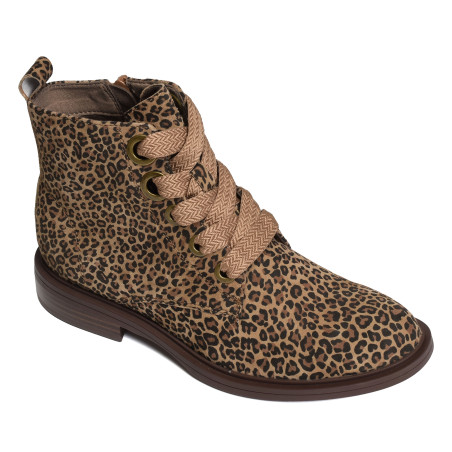 FEUTRE Léopard, Boots Fugitive