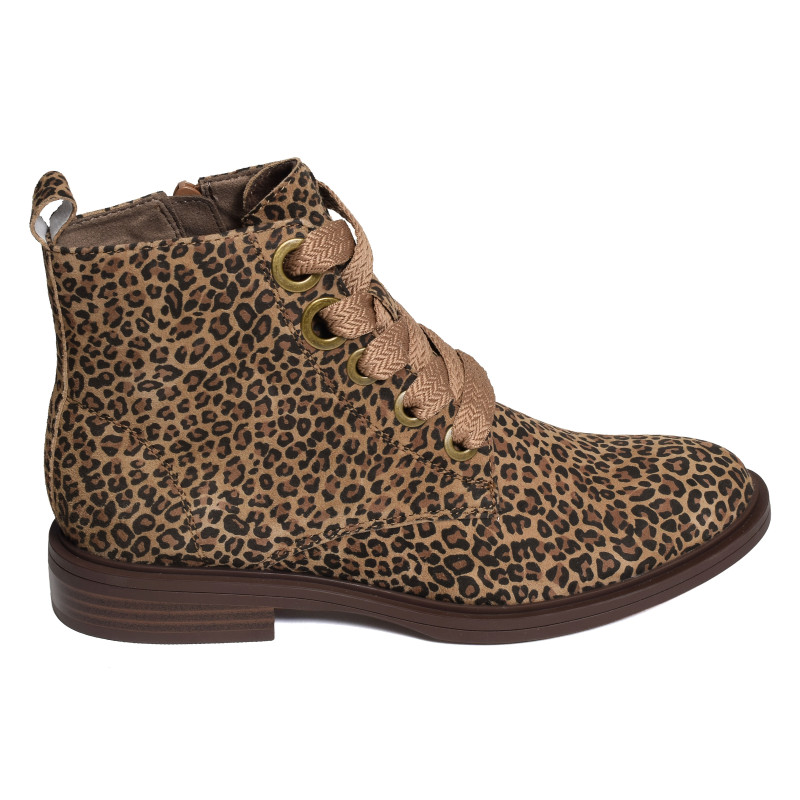 FEUTRE Léopard, Boots Fugitive