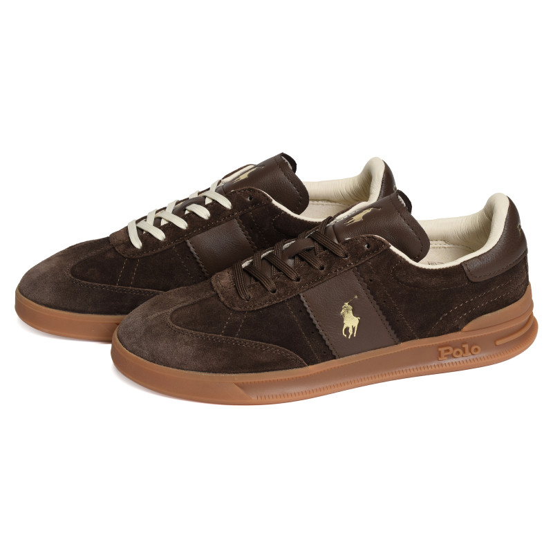 HERITAGE AERA Chocolat, Sneakers basses Polo Ralph Lauren