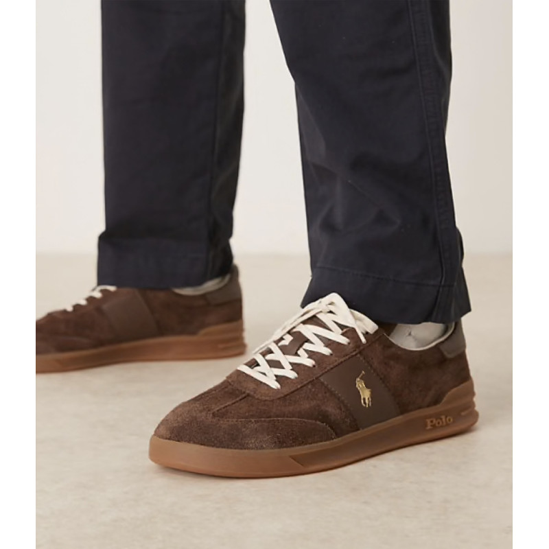 HERITAGE AERA Chocolat, Sneakers basses Polo Ralph Lauren