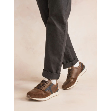 SLIIMANE Cognac Marine, Baskets running TBS