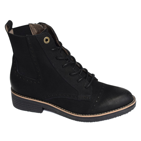 GELINE Noir, Boots Fugitive