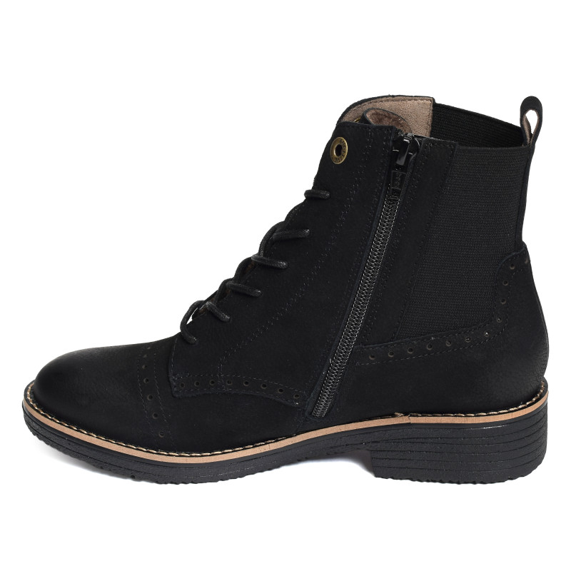 GELINE Noir, Boots Fugitive