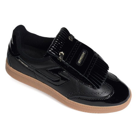 SHEFFIELD GOLF W Noir Noir, Sneakers basses Schmoove