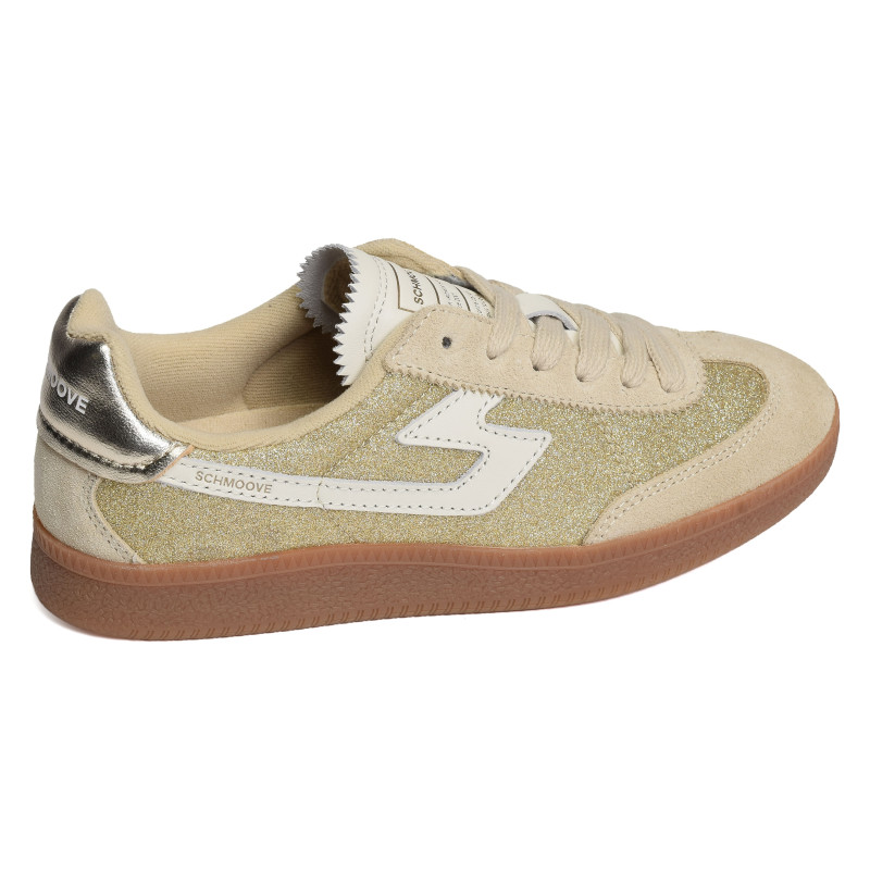 SHEFFIELD JOGGER W Gold Beige, Sneakers basses Schmoove