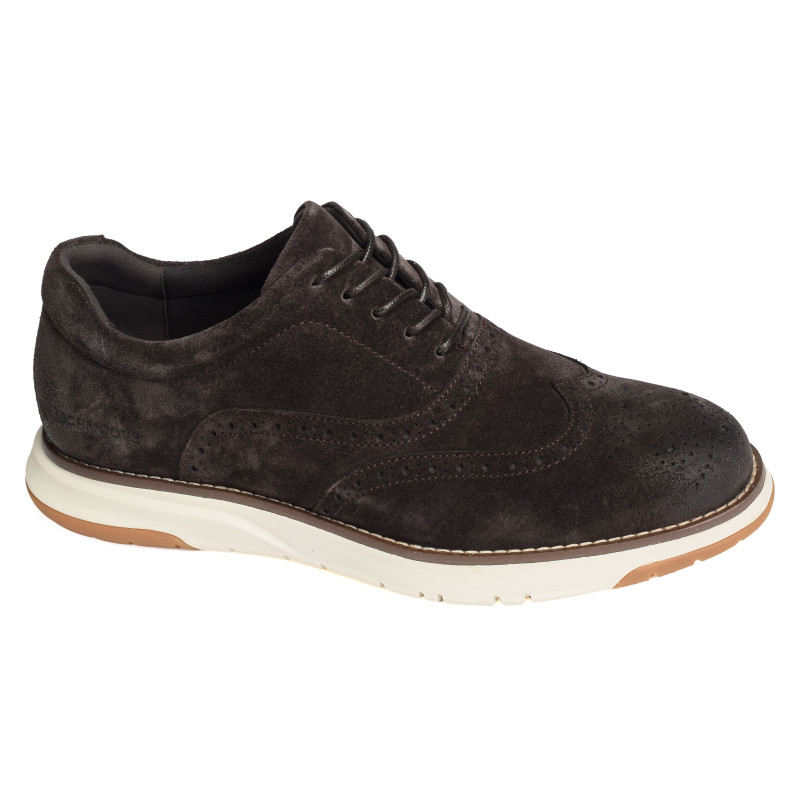 ECHO II BROGUE Marron Foncé, Derbies Schmoove