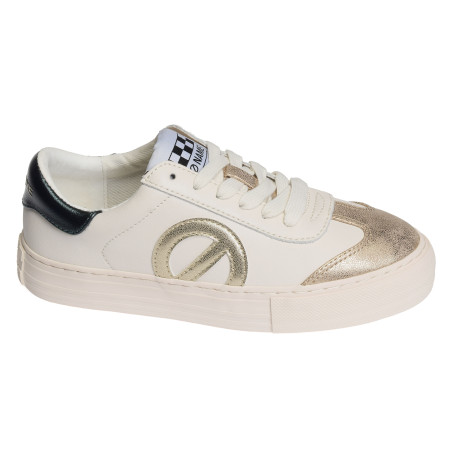ARCADE TOE SIDE Beige Or, Sneakers basses No Name