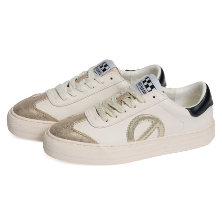ARCADE TOE SIDE Beige Or, Sneakers basses No Name