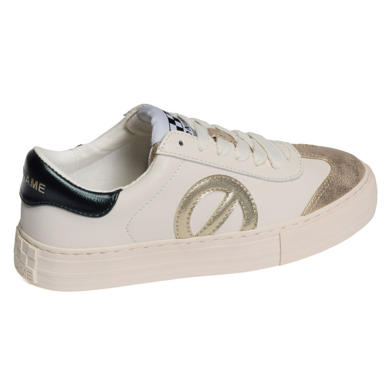 ARCADE TOE SIDE Beige Or, Sneakers basses No Name