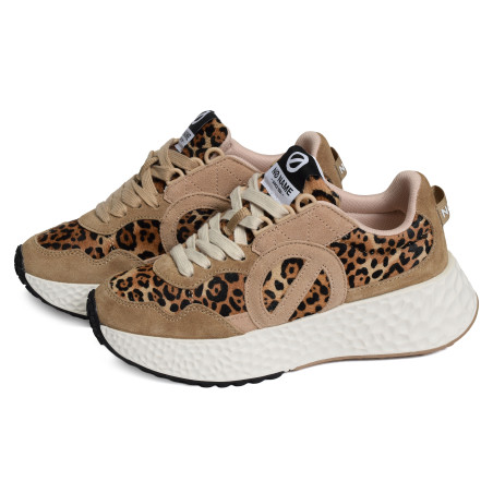 CARTER JOGGER Léopard, Baskets running No Name
