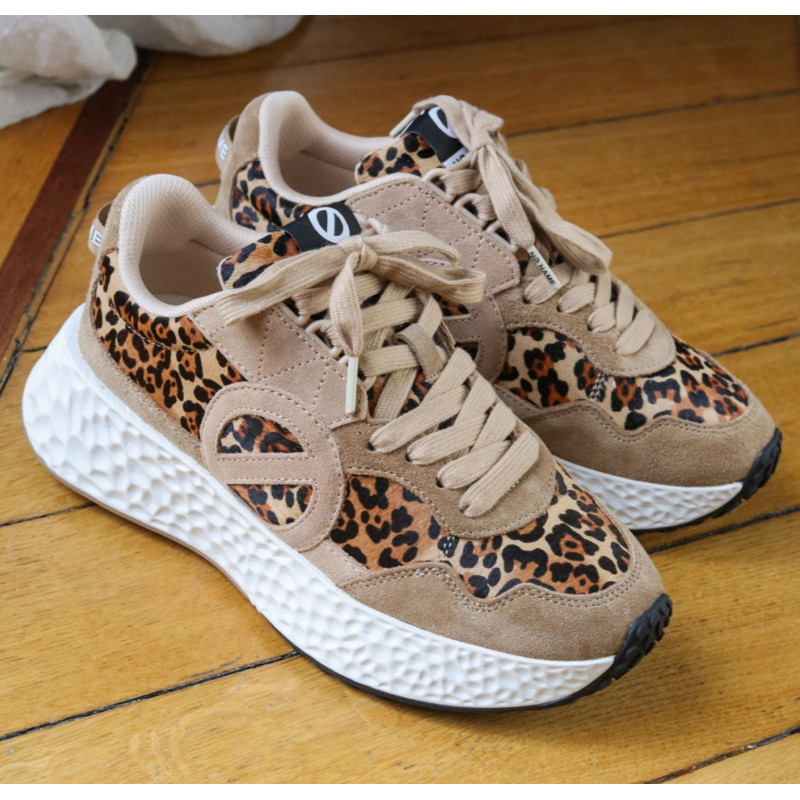 CARTER JOGGER Léopard, Baskets running No Name