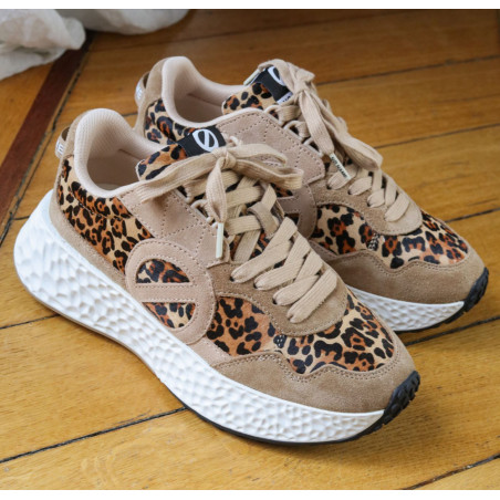 CARTER JOGGER Léopard, Baskets running No Name