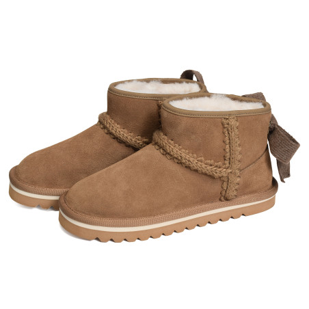 BOULD BOW W Camel, Boots Armistice